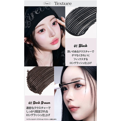 OHSOPH Add-On Long Lash Mascara (01 Black), 8g