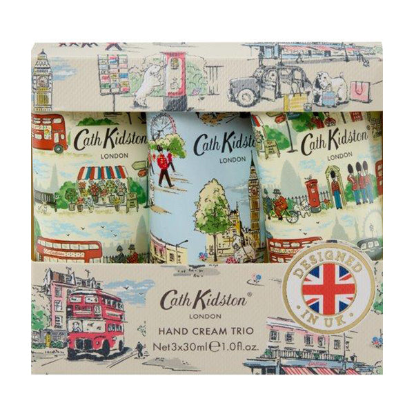 CathKidston Hand Cream Trio London Billy, 30ml x 3