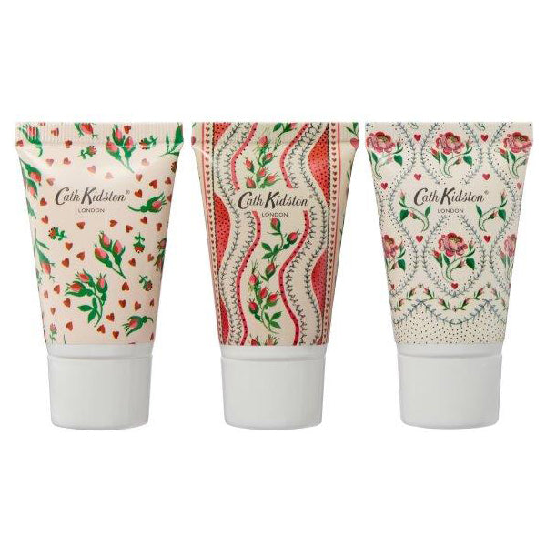CathKidston Hand Cream Trio Flower Bud, 30ml x 3