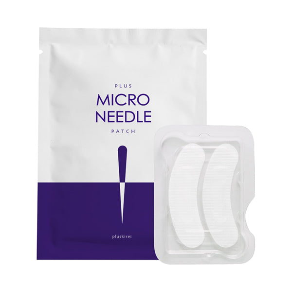 Plus Microneedle Patch, 2 Patches, Stinging