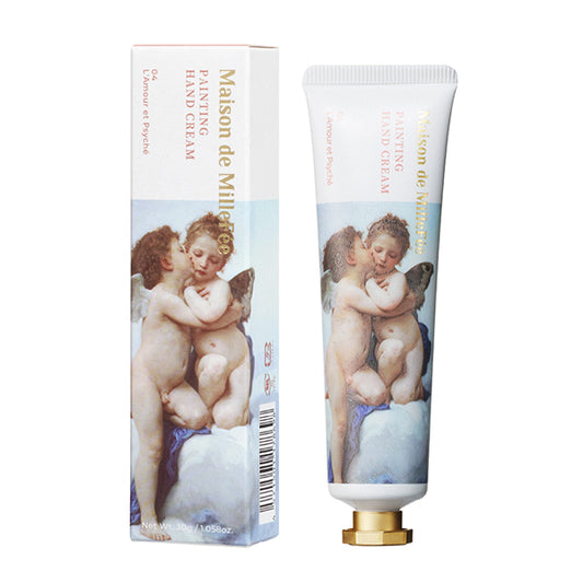 Painting Hand Cream, 04 Amour and Psyche, 30g, Fruity Floral Scent That Makes You Want to Cuddle