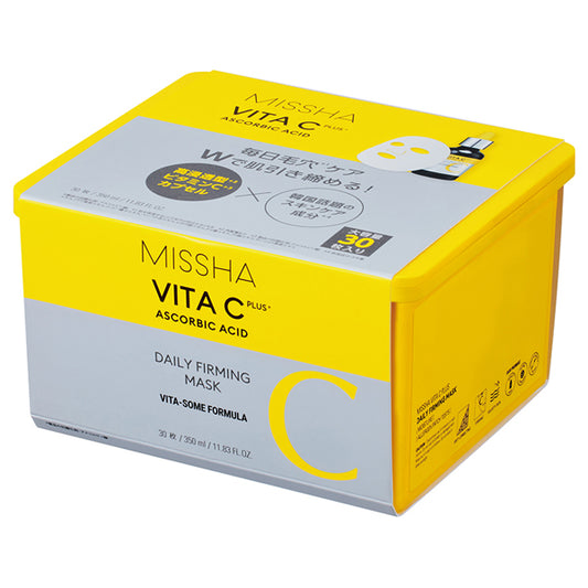 MISSHA Vita C Plus Daily Mask, 30 Sheets