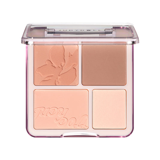 Wagamama Cheek Highlighter, 06 Fuwa Kao Hazel Mocha, 9g