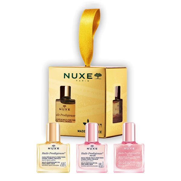 NUXE Prodigieux Mini Gift Box, 10ml, 10ml, 10ml