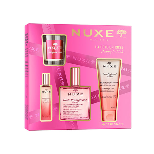 NUXE Prodigieux Floral Collection Kit, 100ml, 15ml, 100ml, 60g