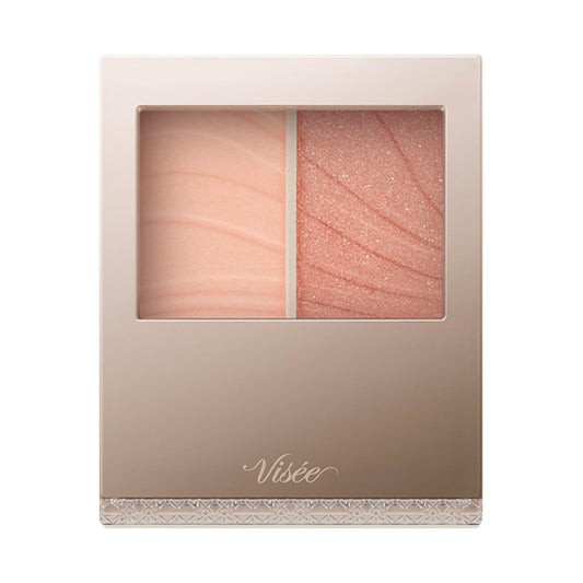 VISEE Layered Fururi Cheek, OR-4 Daisy Orange, 5.8g