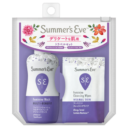 Summer's Eve Travel Set, 59ml (Floral Soap)