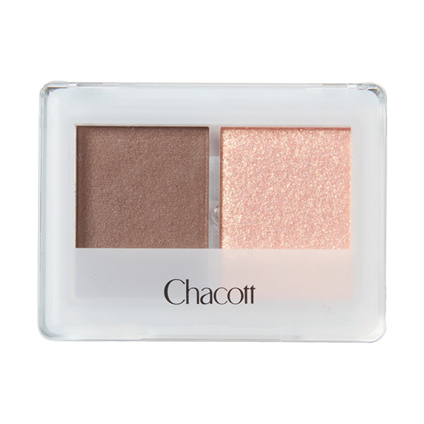 Chacott Eyeshadow Duo (603 Cocoa Brown x Milk Latte)