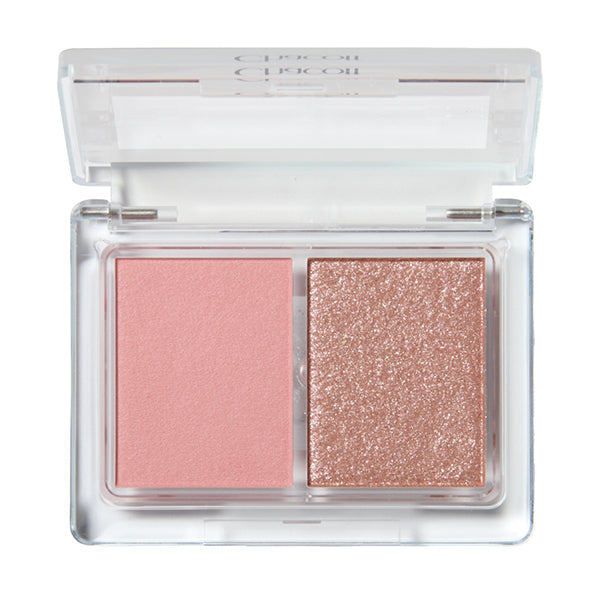 Chacott Eyeshadow Duo (601 Milk Tea Pink x Pink)