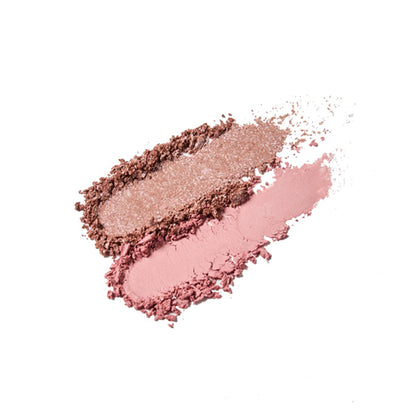 Chacott Eyeshadow Duo (601 Milk Tea Pink x Pink)
