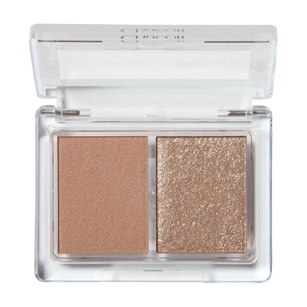 Chacott Eyeshadow Duo (600 Mocha Beige x Latte)