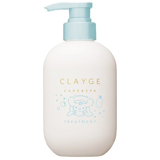 CLAYGE Shampoo & Treatment SR, Limited Edition Cinnamoroll & Milk, 500ml, 500ml, 10ml x 4
