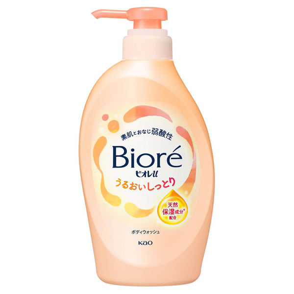 Biore u Moisturizing Pump, 450ml (Floral Fruity Scent)