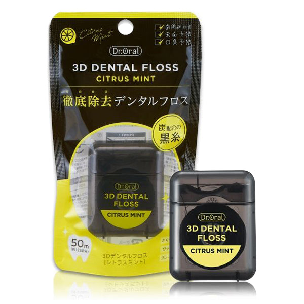 Dr.Oral 3D Dental Floss (Citrus Mint), 50m