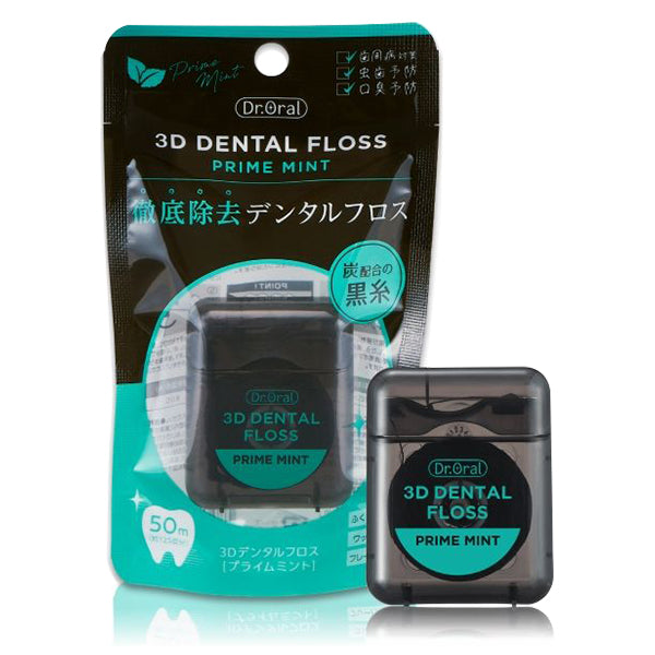 Dr.Oral 3D Dental Floss (Prime Mint), 50m