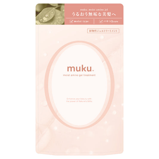 muku+ Moist Amino Gel Hair Treatment Refill, 354g