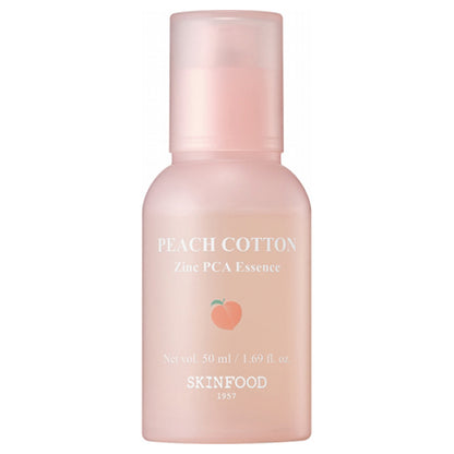 SKINFOOD Peach Cotton Zinc PCA Essence, 50ml (Peach)