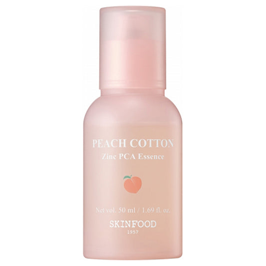 SKINFOOD Peach Cotton Zinc PCA Essence, 50ml (Peach)
