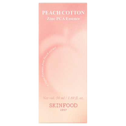 SKINFOOD Peach Cotton Zinc PCA Essence, 50ml (Peach)