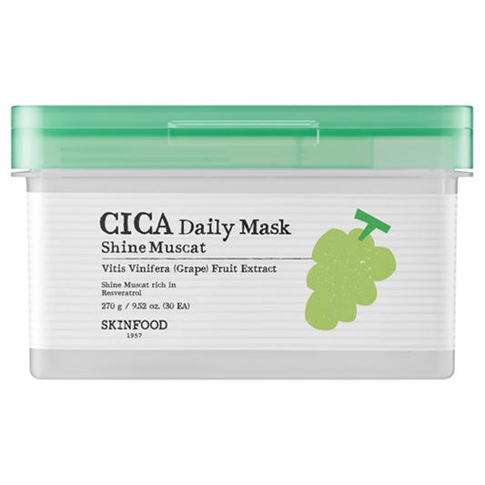 SKINFOOD Shine Muscat Cica Daily Mask, 270g