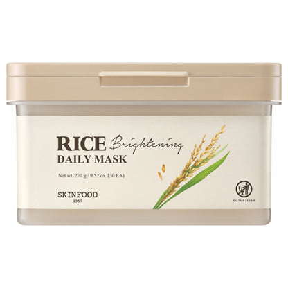 SKINFOOD Rice Brightening Daily Mask (Rice)