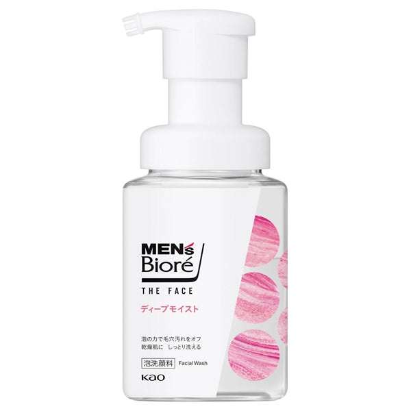 MEN's Biore The Face Deep Moist, 200ml (Musk)