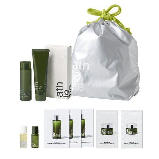athletia @cosme Limited Travel Hair & Face Care Sample Set