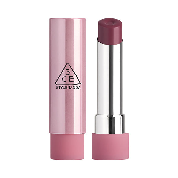 3CE Glazy Lip Glow, Bouncy Cherry, 3.2g