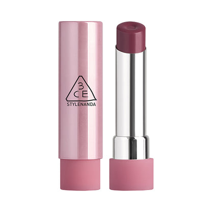 3CE Glazy Lip Glow, Bouncy Cherry, 3.2g