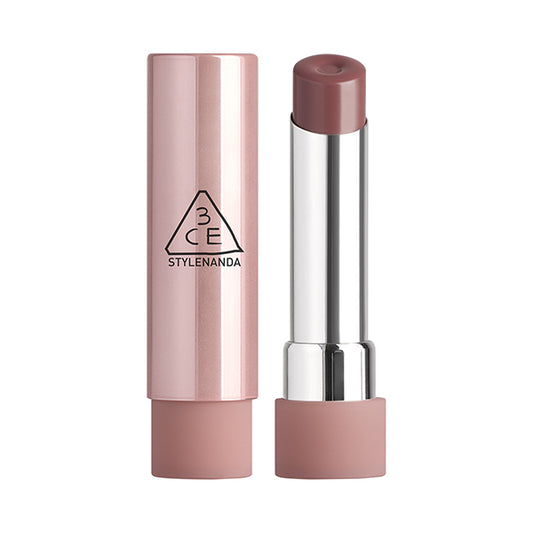 3CE Glazy Lip Glow, Double Grape, 3.2g