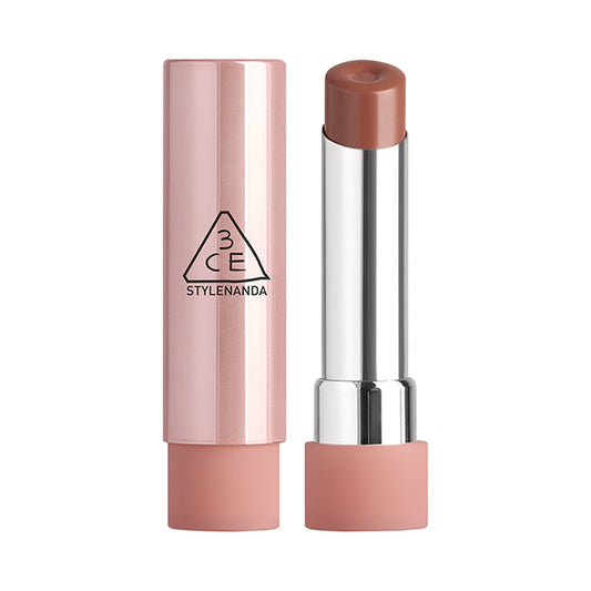 3CE Glazy Lip Glow, Peach Filling, 3.2g