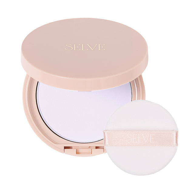 SELVE Foggy Veil Setting Powder with Puff (02 Purple)
