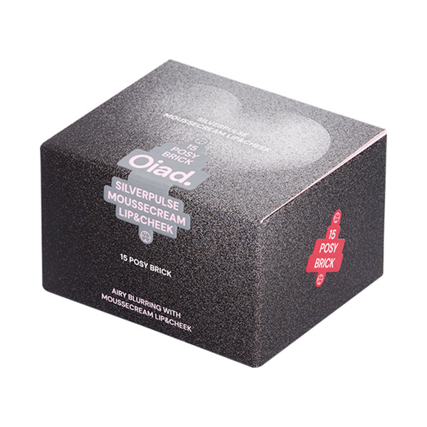 Oiad. Silver Purse Mousse Cream Lip & Cheek (15 Posy Brick), 7.5g