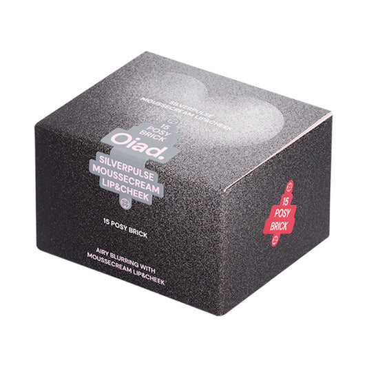 Oiad. Silver Purse Mousse Cream Lip & Cheek (15 Posy Brick), 7.5g