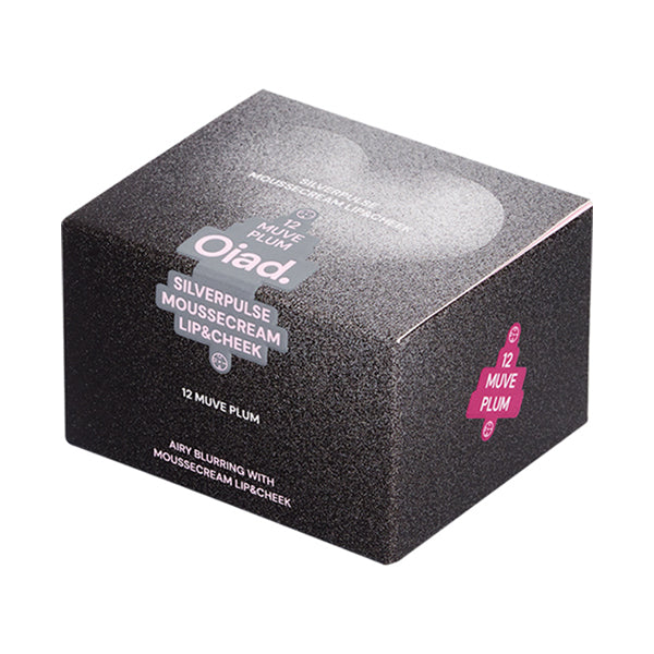 Oiad. Silver Purse Mousse Cream Lip & Cheek (12 Mube Plum), 7.5g