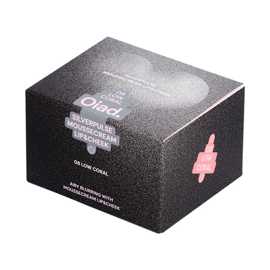 Oiad. Silver Purse Mousse Cream Lip & Cheek (08 Low Coral), 7.5g