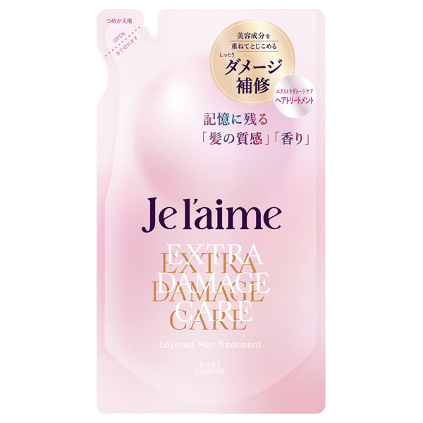 Je l'aime Layered Hair Treatment Extra Damage Care Refill, 340ml