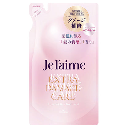 Je l'aime Layered Hair Treatment Extra Damage Care Refill, 340ml