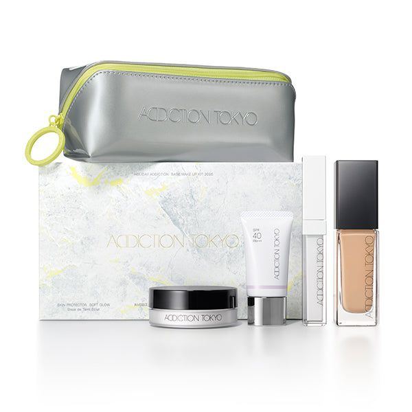 ADDICTION Holiday The Foundation Lift Glow Kit, 006 Light Neutral, 2.5g, 15g, 4g, 1 piece, 30ml