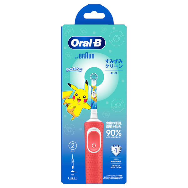 Oral-B Suminzumi Clean Kids Electric Toothbrush (Red)