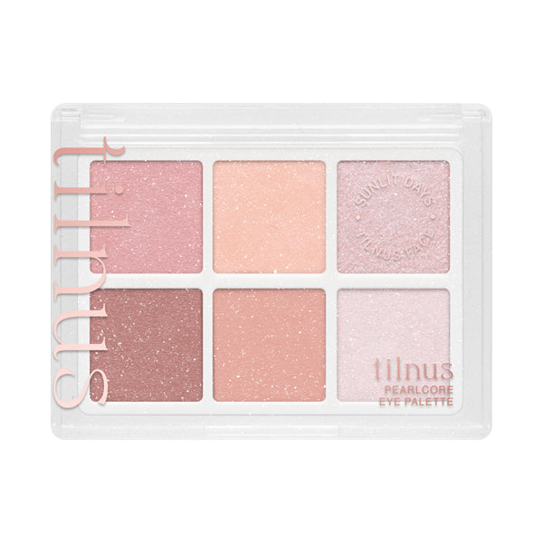 tilnus Pearl Core Eye Palette (03 Angelic Rose), 5.9g