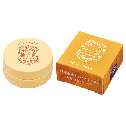 Yuzu Honey Multi-Balm, 16g, A slightly sweet and refreshing scent of yuzu and honey