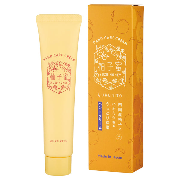 Kinmokusei Yuzu Honey Enchanting Hand Care Cream, 35ml