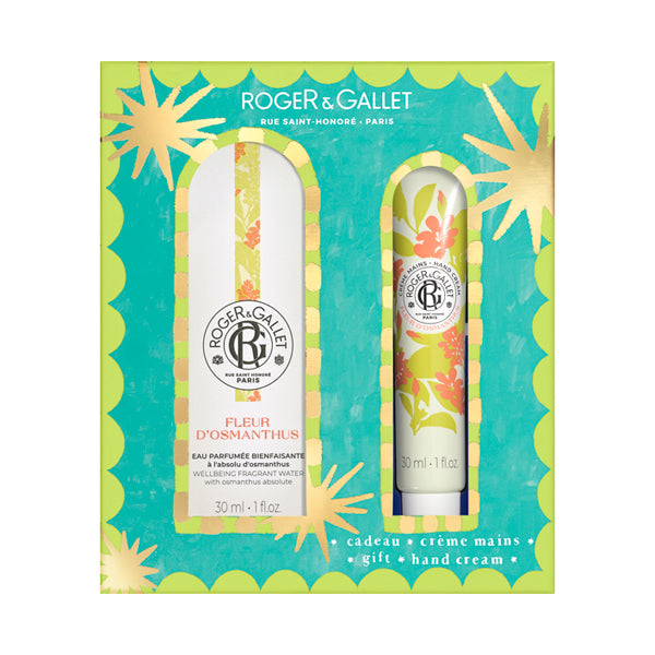 ROGER&GALLET Eau Parfumée & Hand Cream Coffret (Osmanthus)