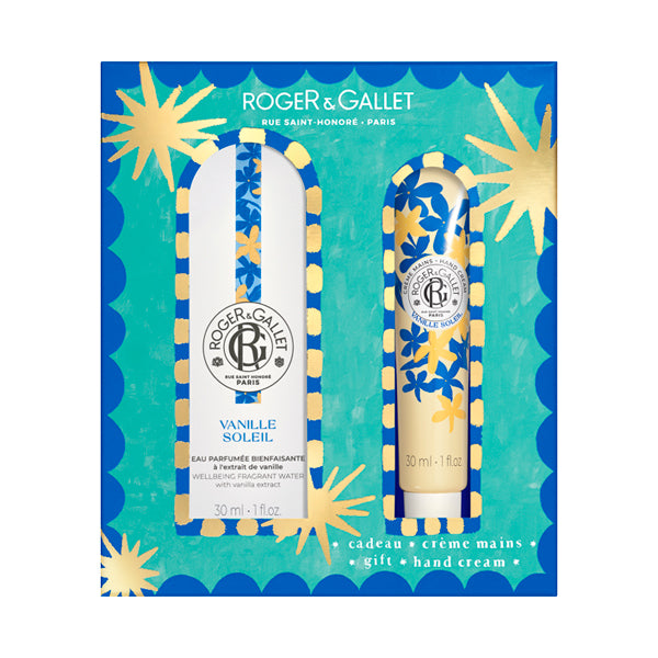 Roger & Gallet Eau Parfumée & Hand Cream Coffin (Vanille Soleil)
