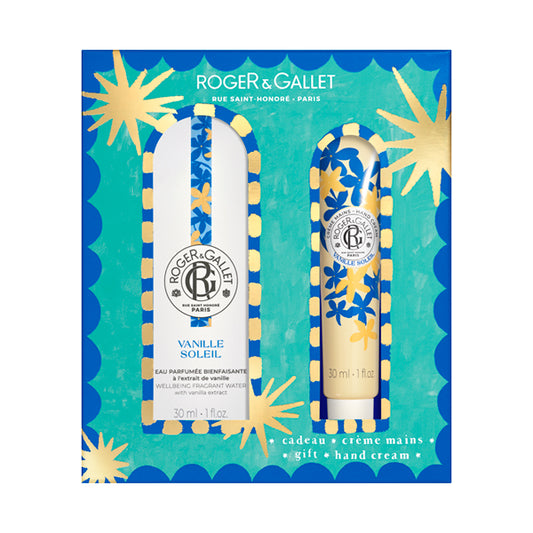 Roger & Gallet Eau Parfumée & Hand Cream Coffin (Vanille Soleil)