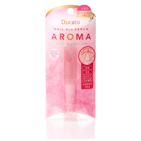 Ducato Nail Oil Serum Aroma, 7.5ml (Peach Jasmine)