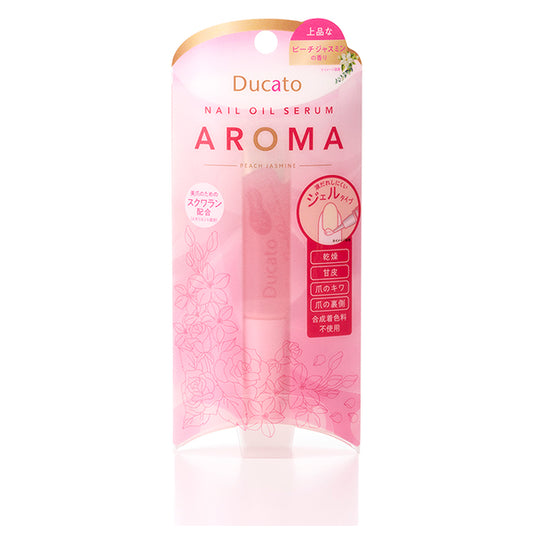 Ducato Nail Oil Serum Aroma, 7.5ml (Peach Jasmine)