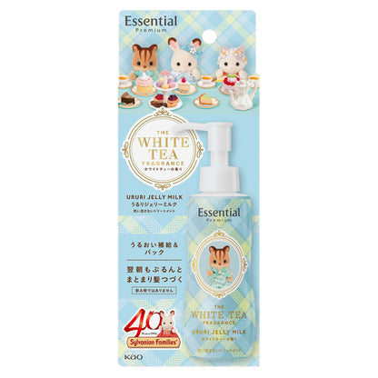 Essential Premium Ururi Jelly Milk (Sylvanian Families Design,White Tea) , 140ml