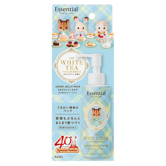 Essential Premium Ururi Jelly Milk (Sylvanian Families Design,White Tea) , 140ml